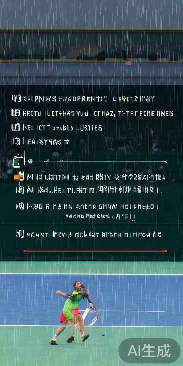 对于单项体育如网球，选手状态、场地类型与天气因素尤